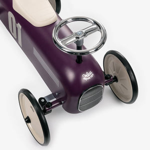 Porteur voiture en métal rétro - Aubergine - Porteurs by Vilac