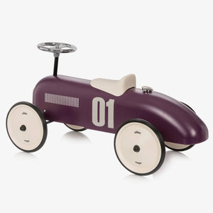 Porteur voiture en métal rétro - Aubergine - Porteurs by Vilac