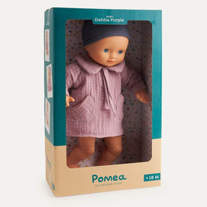 Poupée Pomea - Bébé Dalhia en mauve - Poupées by Djeco