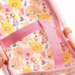 Poussette Flowers de poupée Pomea - Accessoires poupée by Djeco