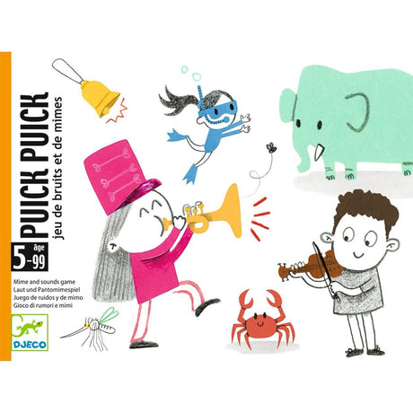 Puick Puick - Jeu de bruits et de mimes - Jeux de société by Djeco
