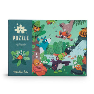 Puzzle brille dans le noir - La jungle (24 pcs) - Casse-têtes by Moulin Roty