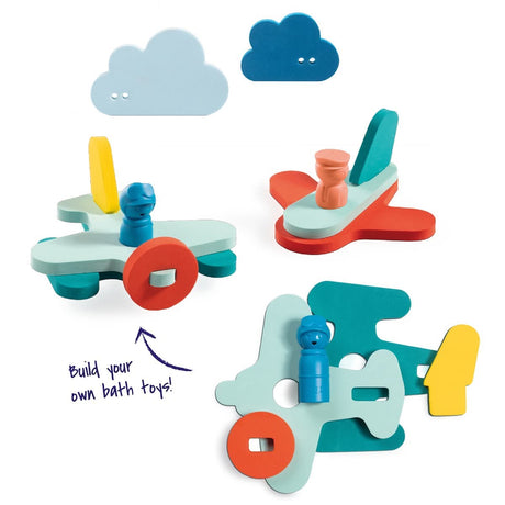 Puzzle de bain 3D - Dans les airs - Jouets de bain by Quut