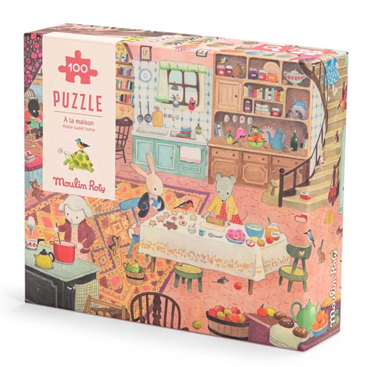 Puzzle d'observation À la maison (100 pcs) - Casse-têtes by Moulin Roty