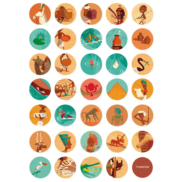 Puzzle d'observation - Allons aux Pyramides (100 pcs) - Casse-têtes by Londji