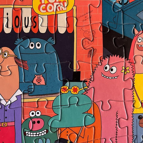 Puzzle d'observation Au cinéma! (200 pcs) - Casse-têtes by Moulin Roty