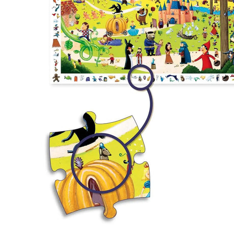 Puzzle d'observation - Contes (54 pcs) - Casse-têtes by Djeco