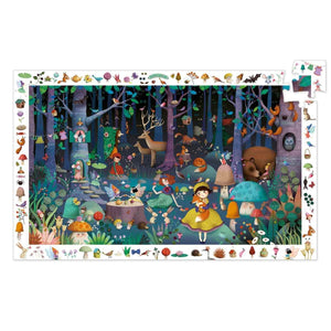 Puzzle d'observation - Forêt enchantée (100 pcs)-Djeco-Comme des Pirates