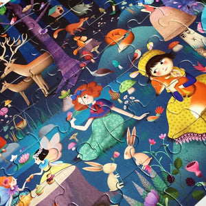Puzzle d'observation - Forêt enchantée (100 pcs) - Casse-têtes by Djeco