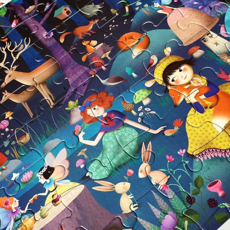 Puzzle d'observation - Forêt enchantée (100 pcs) - Casse-têtes by Djeco