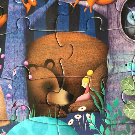 Puzzle d'observation - Forêt enchantée (100 pcs) - Casse-têtes by Djeco