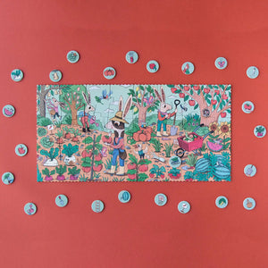 Puzzle d'observation Le Jardin du Lapin (24 pcs) - Casse-têtes by Londji