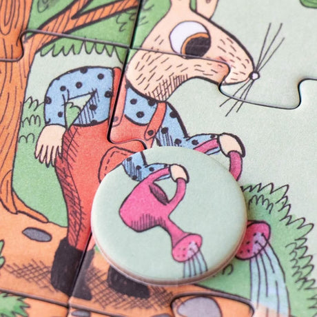 Puzzle d'observation Le Jardin du Lapin (24 pcs) - Casse-têtes by Londji