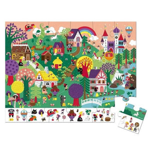 Puzzle d'observation - Les contes (24 pcs) - Casse-têtes by Janod