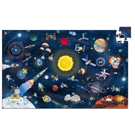 Puzzle d'observation - L'espace (200 pcs)-Casse-têtes-Djeco-Comme des Pirates