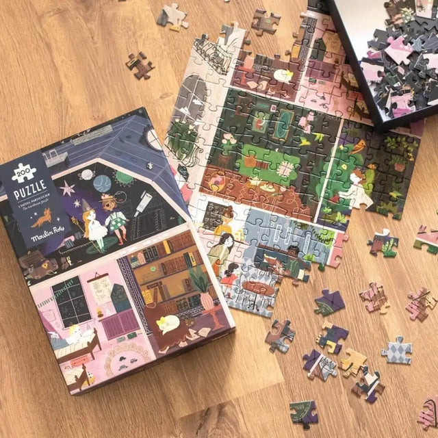 Puzzle d'observation L'hotel particulier (200 pcs) - Casse-têtes by Moulin Roty