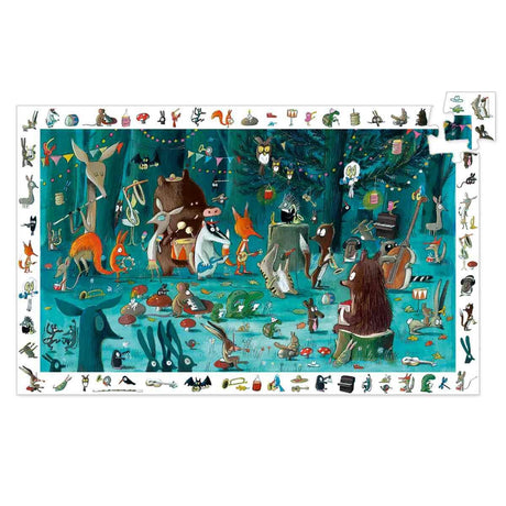 Puzzle d'observation - L'orchestre (35 pcs)-Djeco-Comme des Pirates