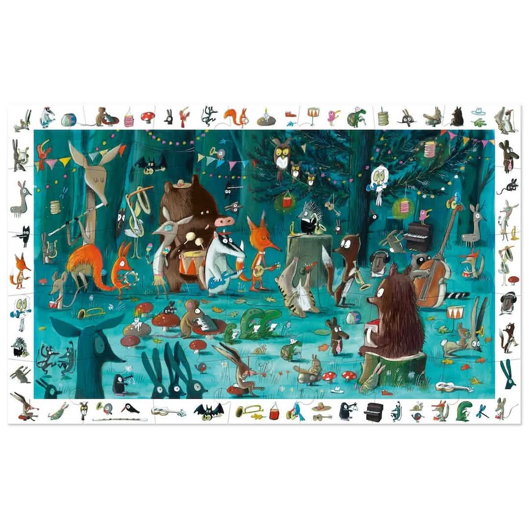 Observation puzzle - The orchestra (35 pcs) – Comme des Pirates