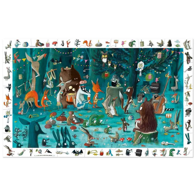 Puzzle d'observation - L'orchestre (35 pcs) - Casse-têtes by Djeco