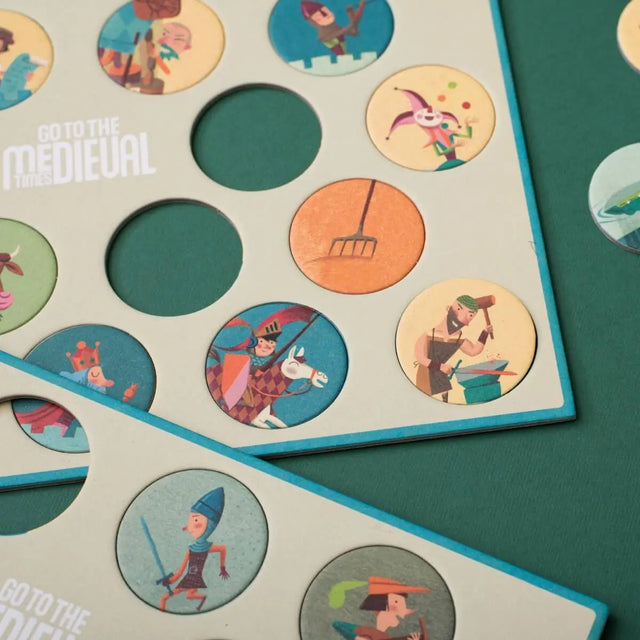 Puzzle d'observation - Voyage au Moyen Âge (100 pcs) - Casse-têtes by Londji