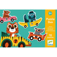 Puzzle duo - Bolides (10 x 2 pcs.) - Casse-têtes by Djeco