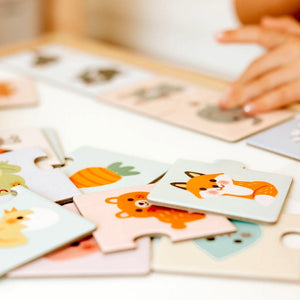 Puzzle Duo - Couleurs (12x2 pcs) - Casse-têtes by Djeco