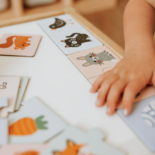 Puzzle Duo - Couleurs (12x2 pcs) - Casse-têtes by Djeco