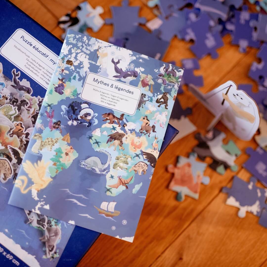 Giant 3D puzzle - Myths & legends (350 pcs) – Comme des Pirates