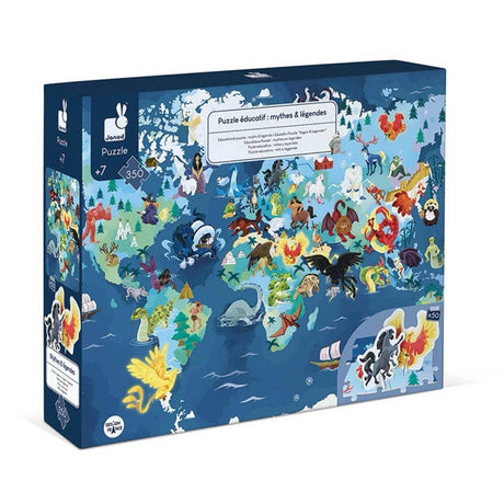 Puzzle éducatif 3D - Mythes et légendes (350 pcs) - Casse-têtes by Janod