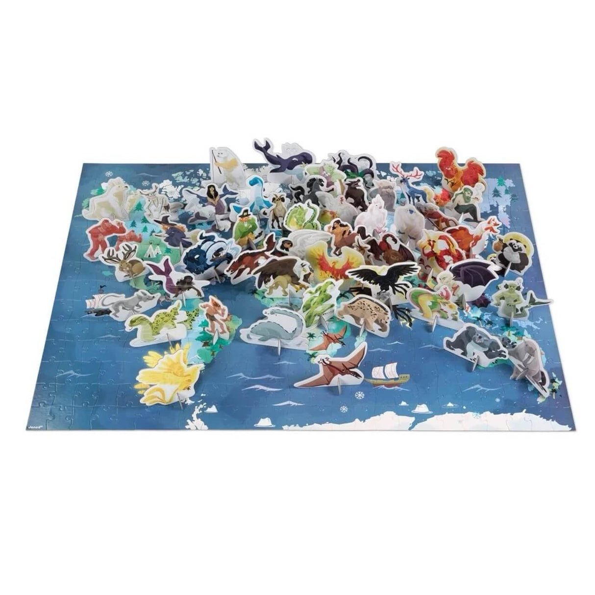 Puzzle éducatif 3D - Mythes et légendes (350 pcs) - Casse-têtes by Janod