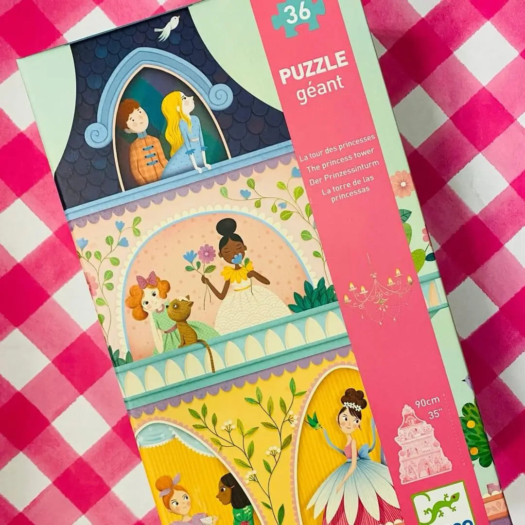 Puzzle géant - Tour des princesses (36 pcs) - Casse-têtes by Djeco