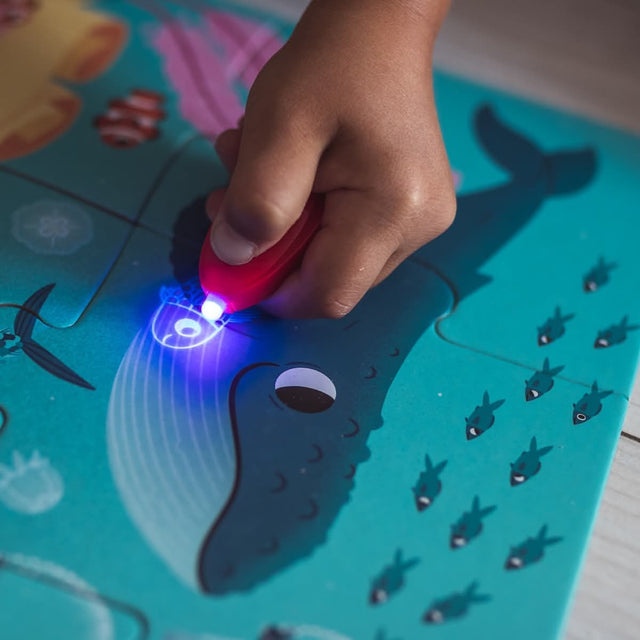 Puzzle lampe magique - L'océan (24 pcs) - Casse-têtes by Janod
