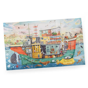 Puzzle Le bateau de l'explorateur 200 pièces - Casse-têtes by Moulin Roty