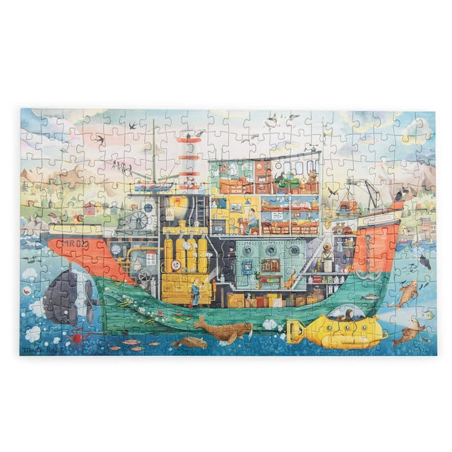 Puzzle Le bateau de l'explorateur 200 pièces - Casse-têtes by Moulin Roty