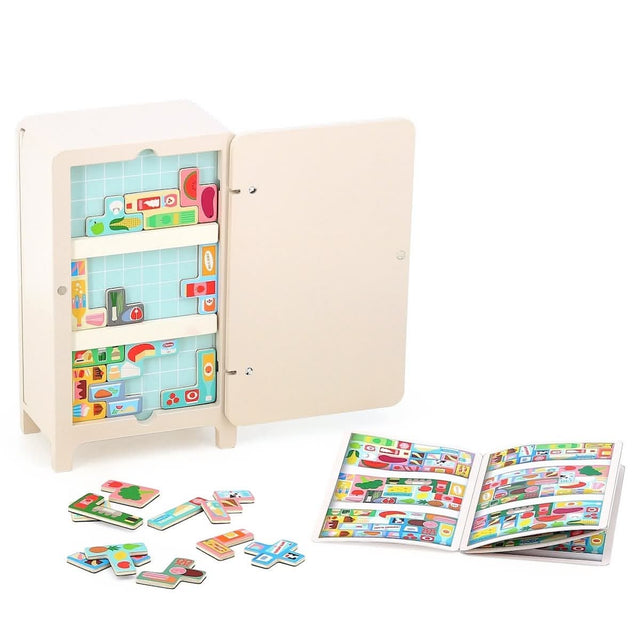 Puzzle magnétique Frigo Pack it Right - Jeux magnétiques by Vilac