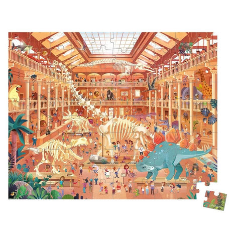 Puzzle - Musée d'histoire naturelle (100 pcs) - Casse-têtes by Janod