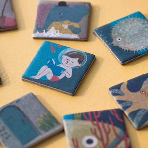 Puzzle narratif Thé au bord de la mer (100 pcs) - Casse-têtes by Londji