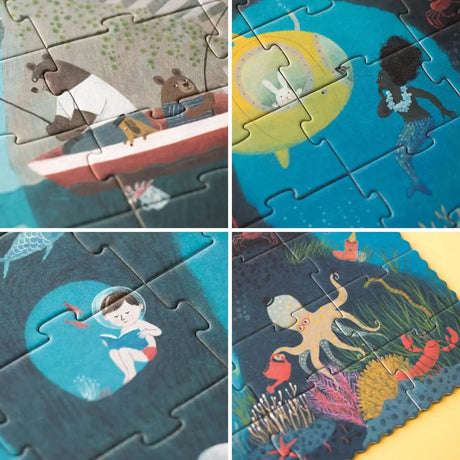 Puzzle narratif Thé au bord de la mer (100 pcs) - Casse-têtes by Londji