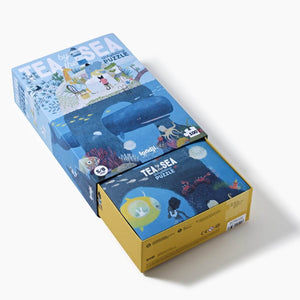 Puzzle narratif Thé au bord de la mer (100 pcs) - Casse-têtes by Londji