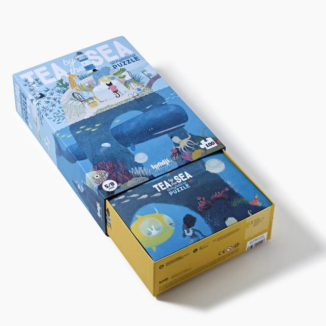 Puzzle narratif Thé au bord de la mer (100 pcs) - Casse-têtes by Londji