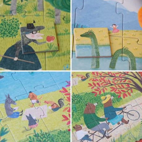 Puzzle panoramique - Il était une fois (100 pcs) - Casse-têtes by Londji