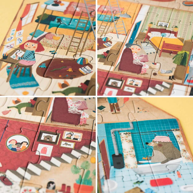 Puzzle reversible - Bienvenue chez moi (36 pcs) - Casse-têtes by Londji