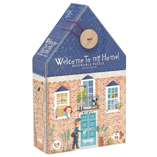 Puzzle reversible - Bienvenue chez moi (36 pcs) - Casse-têtes by Londji