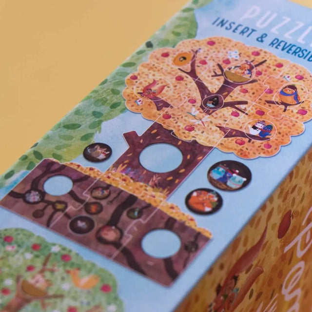 Puzzle réversible Petit Pommier (20 pcs) - Casse-têtes by Londji