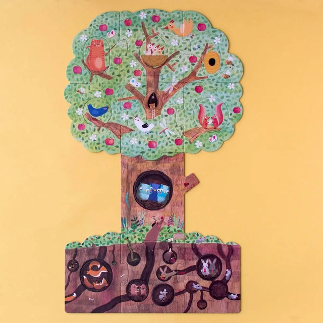 Puzzle réversible Petit Pommier (20 pcs) - Casse-têtes by Londji