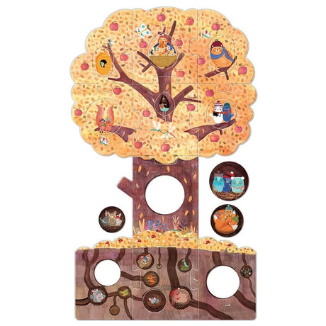 Puzzle réversible Petit Pommier (20 pcs) - Casse-têtes by Londji
