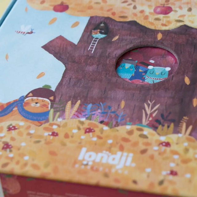 Puzzle réversible Petit Pommier (20 pcs) - Casse-têtes by Londji