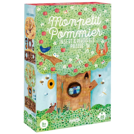 Puzzle réversible Petit Pommier (20 pcs) - Casse-têtes by Londji