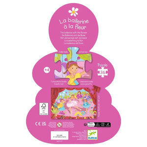 Puzzle silhouette - Ballerine (36 pcs) - Casse-têtes by Djeco