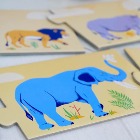 Puzzle triage - Petits et grands (10 pcs) - Casse-têtes by Djeco